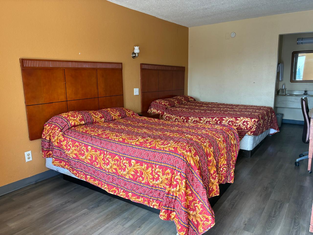 Pet-Friendly Two Double Beds Room, Smoking, at American Inn & Suites Jonesboro GA